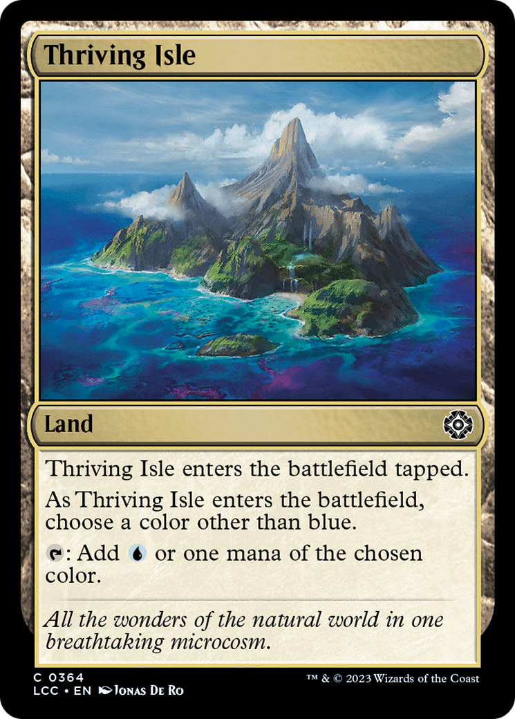 Thriving Isle [The Lost Caverns of Ixalan Commander] | Yard's Games Ltd