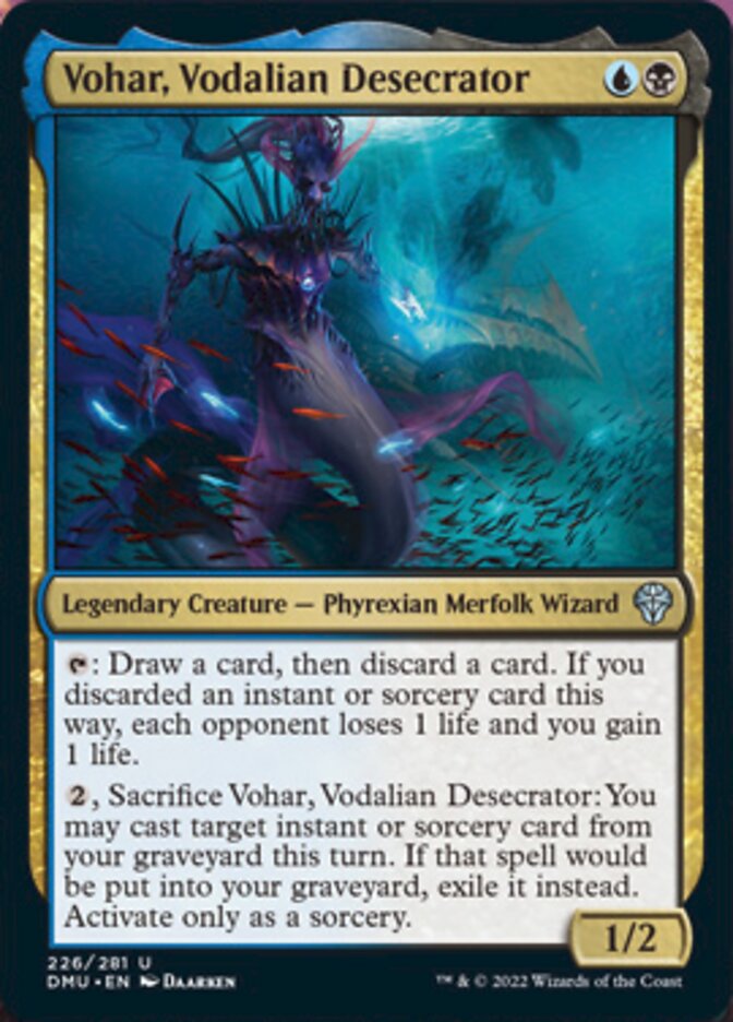 Vohar, Vodalian Desecrator [Dominaria United] | Yard's Games Ltd