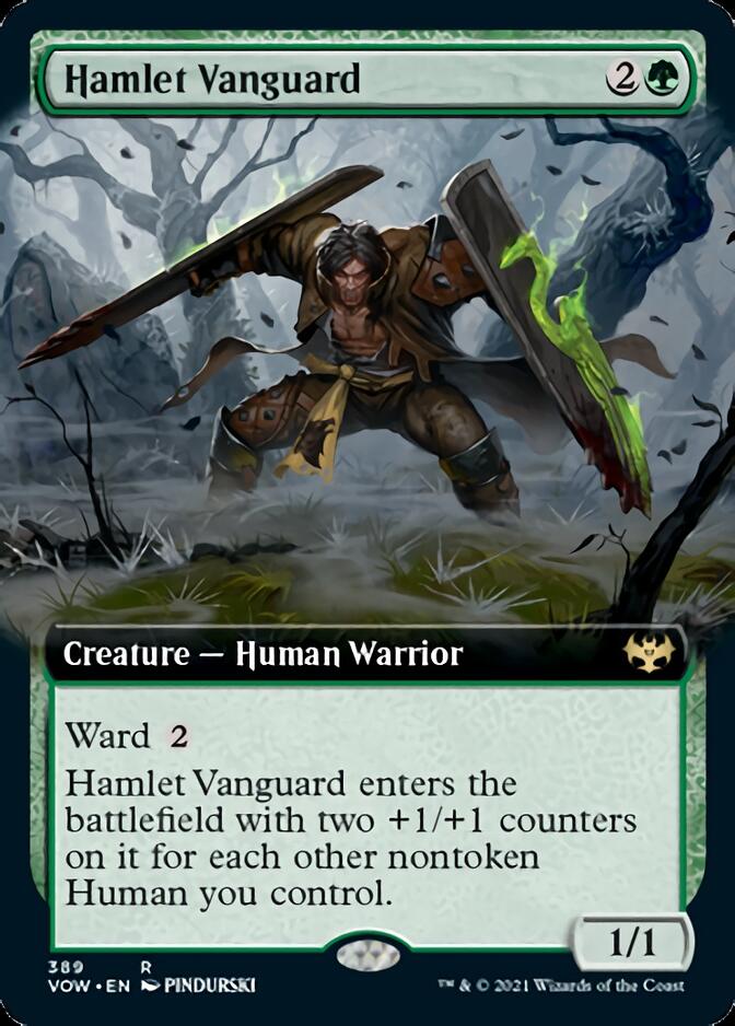 Hamlet Vanguard (Extended Art) [Innistrad: Crimson Vow] | Yard's Games Ltd