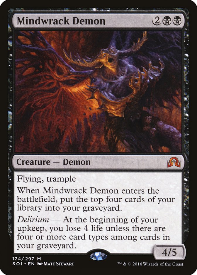 Mindwrack Demon [Shadows over Innistrad] | Yard's Games Ltd