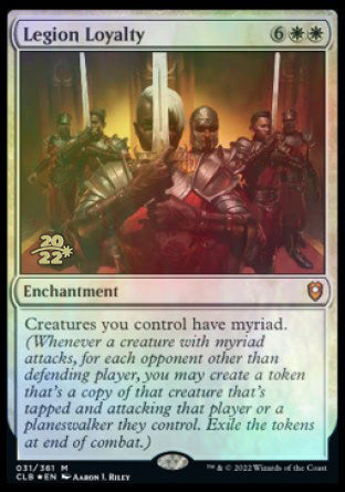 Legion Loyalty [Commander Legends: Battle for Baldur's Gate Prerelease Promos] | Yard's Games Ltd