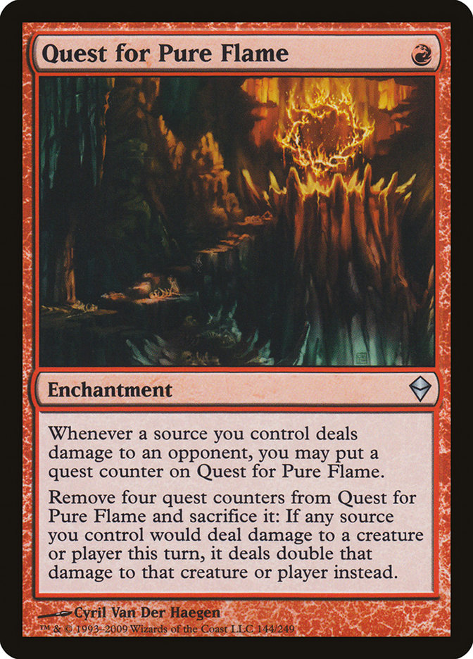 Quest for Pure Flame [Zendikar] | Yard's Games Ltd