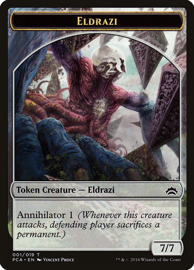 Eldrazi Token [Planechase Anthology Tokens] | Yard's Games Ltd