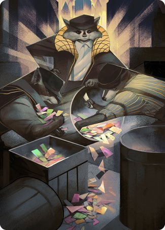 Masked Bandits Art Card [Streets of New Capenna Art Series] | Yard's Games Ltd