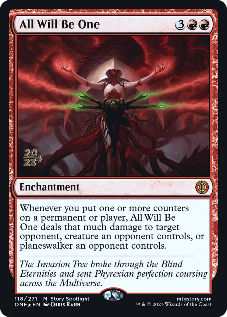 All Will Be One [Phyrexia: All Will Be One Prerelease Promos] | Yard's Games Ltd