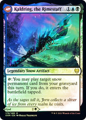 Jorn, God of Winter // Kaldring, the Rimestaff [Kaldheim Prerelease Promos] | Yard's Games Ltd