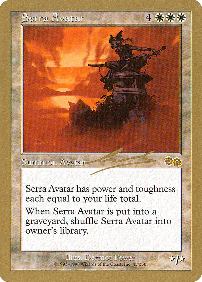 Serra Avatar (Nicolas Labarre) [World Championship Decks 2000] | Yard's Games Ltd