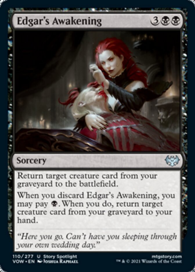 Edgar's Awakening [Innistrad: Crimson Vow] | Yard's Games Ltd