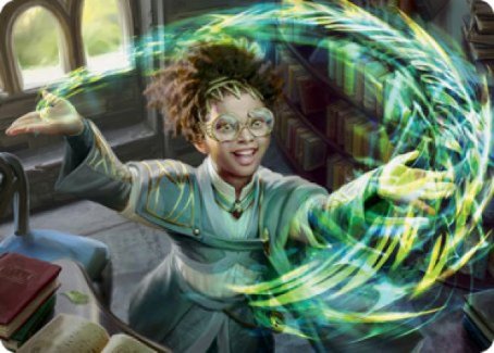 Eureka Moment Art Card [Strixhaven: School of Mages Art Series] | Yard's Games Ltd