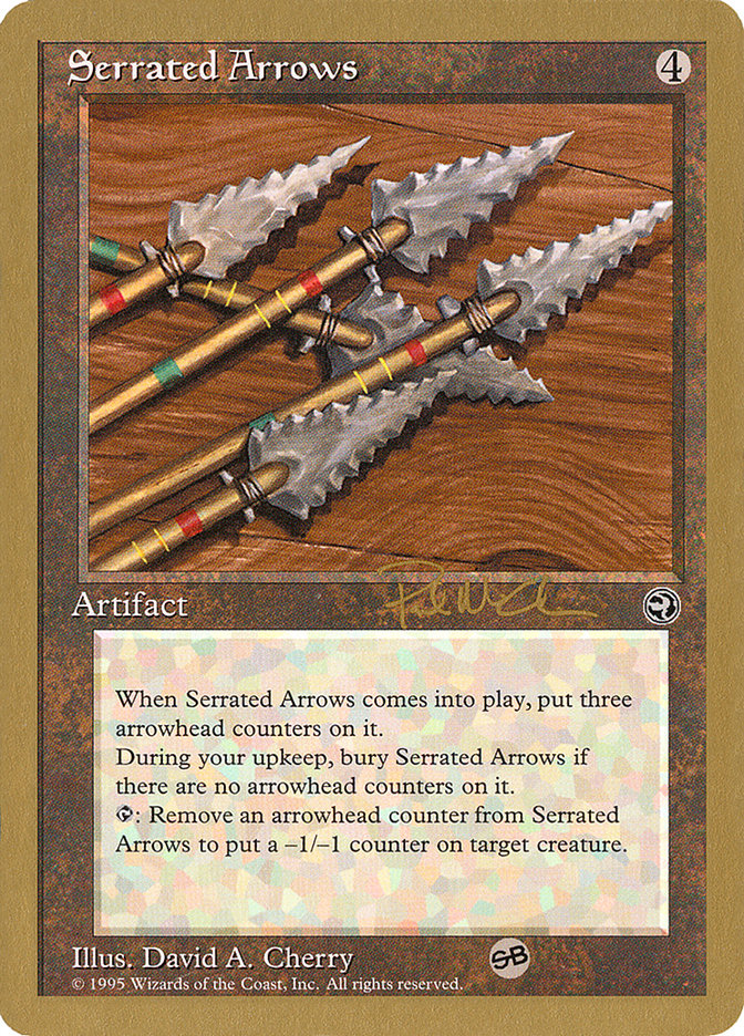 Serrated Arrows (Paul McCabe) (SB) [World Championship Decks 1997] | Yard's Games Ltd