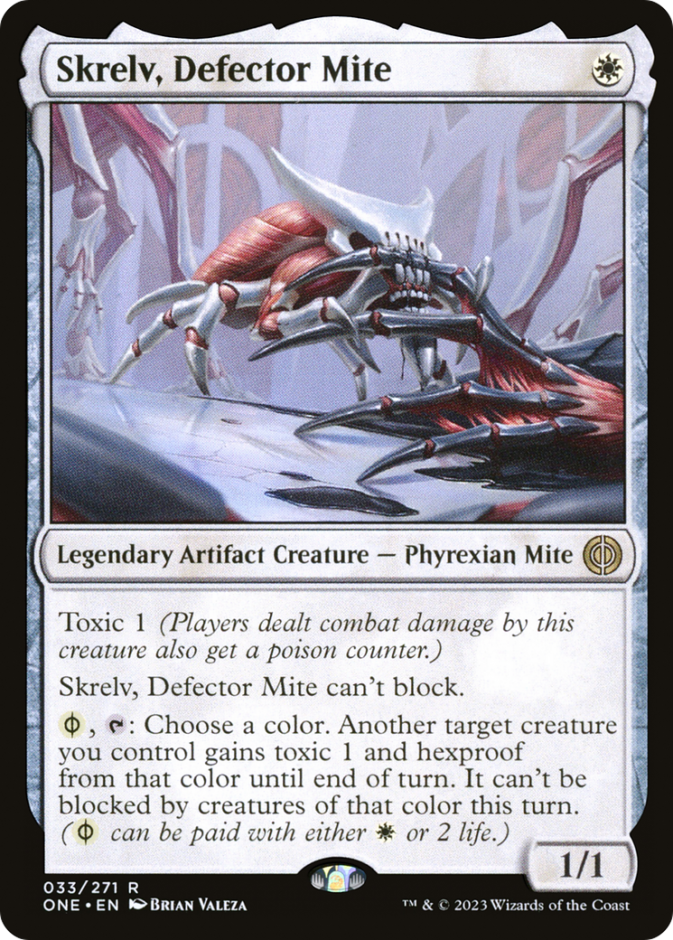 Skrelv, Defector Mite [Phyrexia: All Will Be One] | Yard's Games Ltd