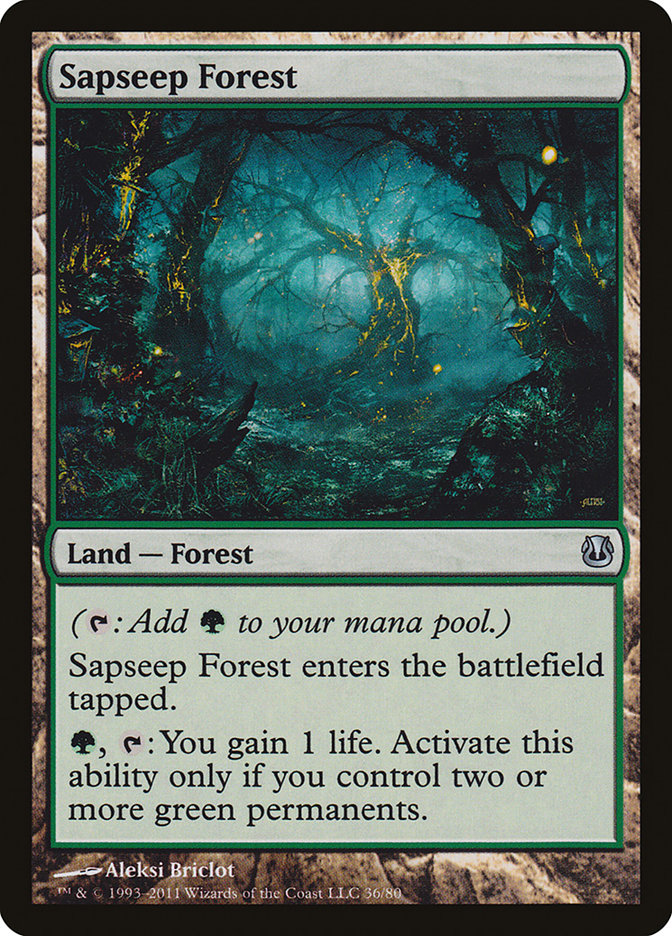 Sapseep Forest [Duel Decks: Ajani vs. Nicol Bolas] | Yard's Games Ltd