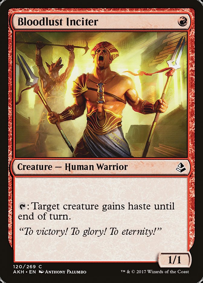 Bloodlust Inciter [Amonkhet] | Yard's Games Ltd