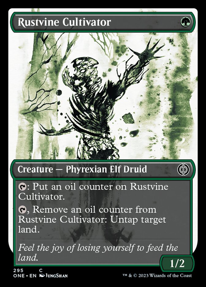 Rustvine Cultivator (Showcase Ichor) [Phyrexia: All Will Be One] | Yard's Games Ltd