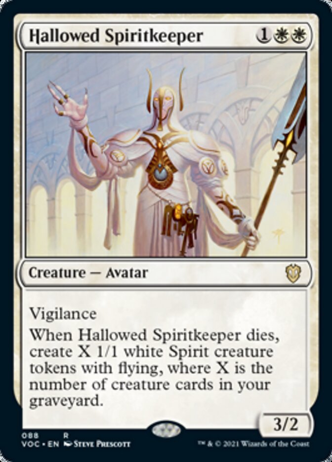 Hallowed Spiritkeeper [Innistrad: Crimson Vow Commander] | Yard's Games Ltd