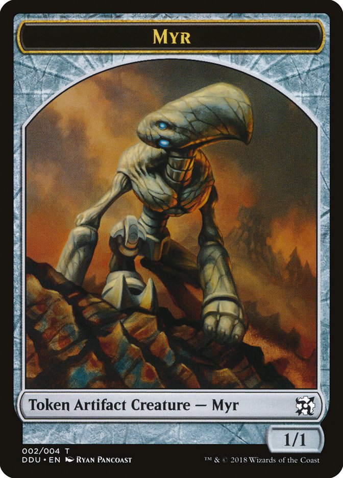 Myr Token [Duel Decks: Elves vs. Inventors Tokens] | Yard's Games Ltd