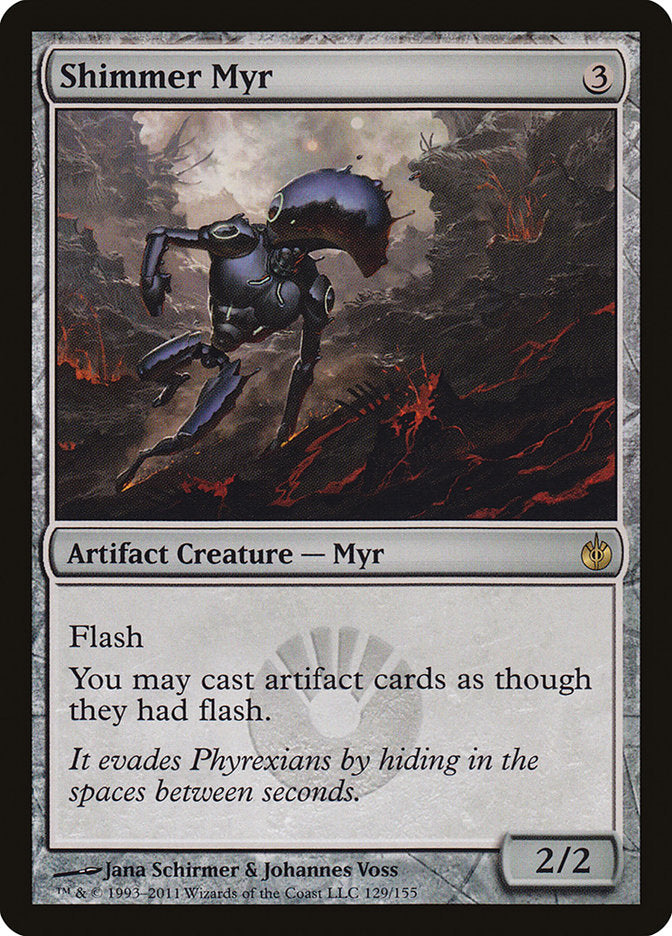 Shimmer Myr [Mirrodin Besieged] | Yard's Games Ltd