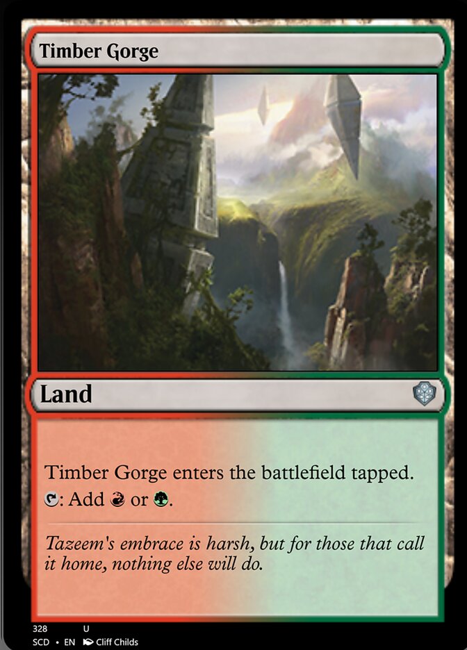 Timber Gorge [Starter Commander Decks] | Yard's Games Ltd