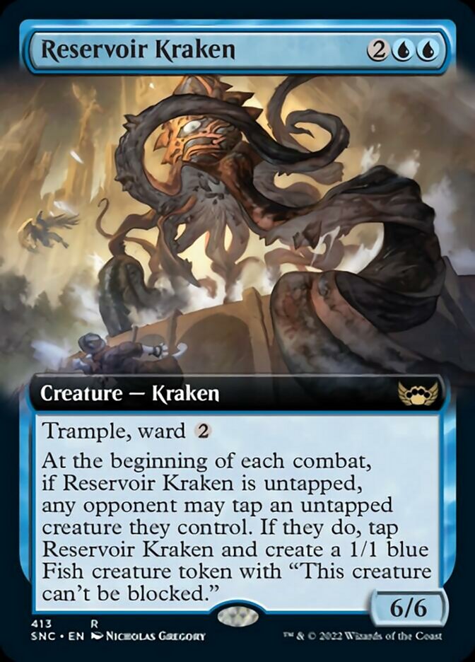 Reservoir Kraken (Extended Art) [Streets of New Capenna] | Yard's Games Ltd