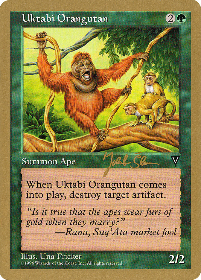 Uktabi Orangutan (Jakub Slemr) [World Championship Decks 1997] | Yard's Games Ltd