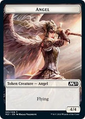 Angel // Knight Double-Sided Token [Core Set 2021 Tokens] | Yard's Games Ltd