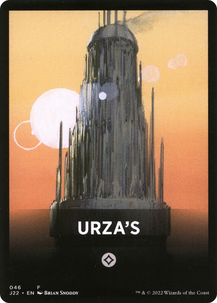 Urza's Theme Card [Jumpstart 2022 Front Cards] | Yard's Games Ltd