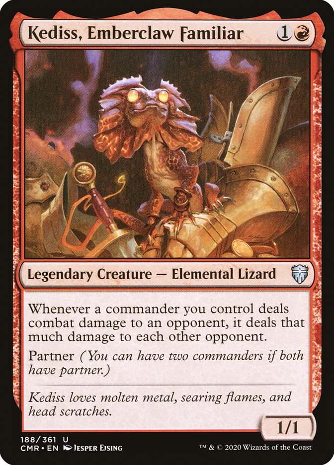 Kediss, Emberclaw Familiar [Commander Legends] | Yard's Games Ltd