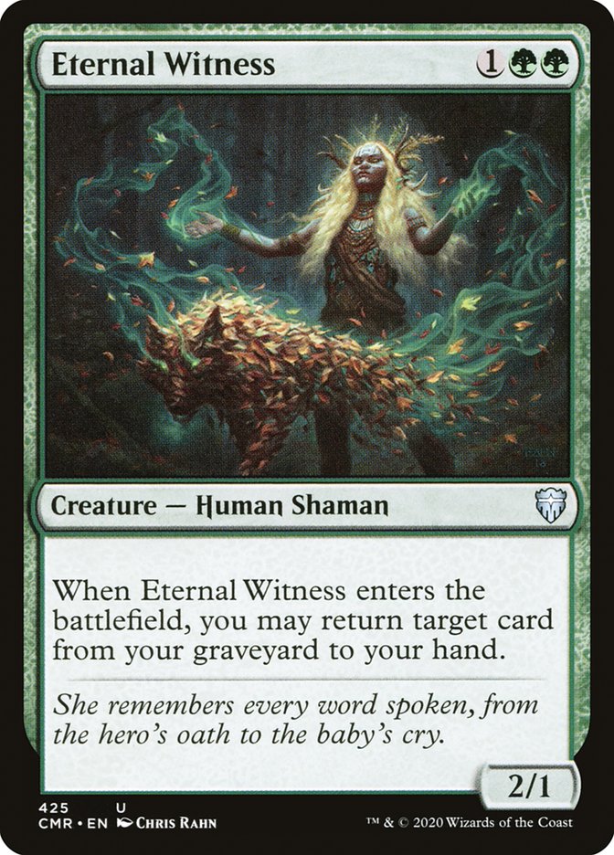 Eternal Witness [Commander Legends] | Yard's Games Ltd