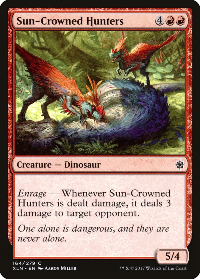 Sun-Crowned Hunters [Ixalan] | Yard's Games Ltd