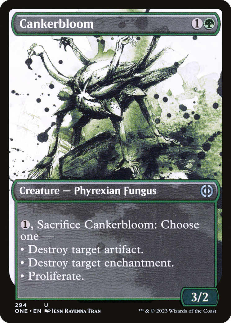 Cankerbloom (Showcase Ichor) [Phyrexia: All Will Be One] | Yard's Games Ltd