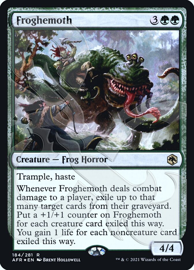 Froghemoth (Ampersand Promo) [Dungeons & Dragons: Adventures in the Forgotten Realms Promos] | Yard's Games Ltd