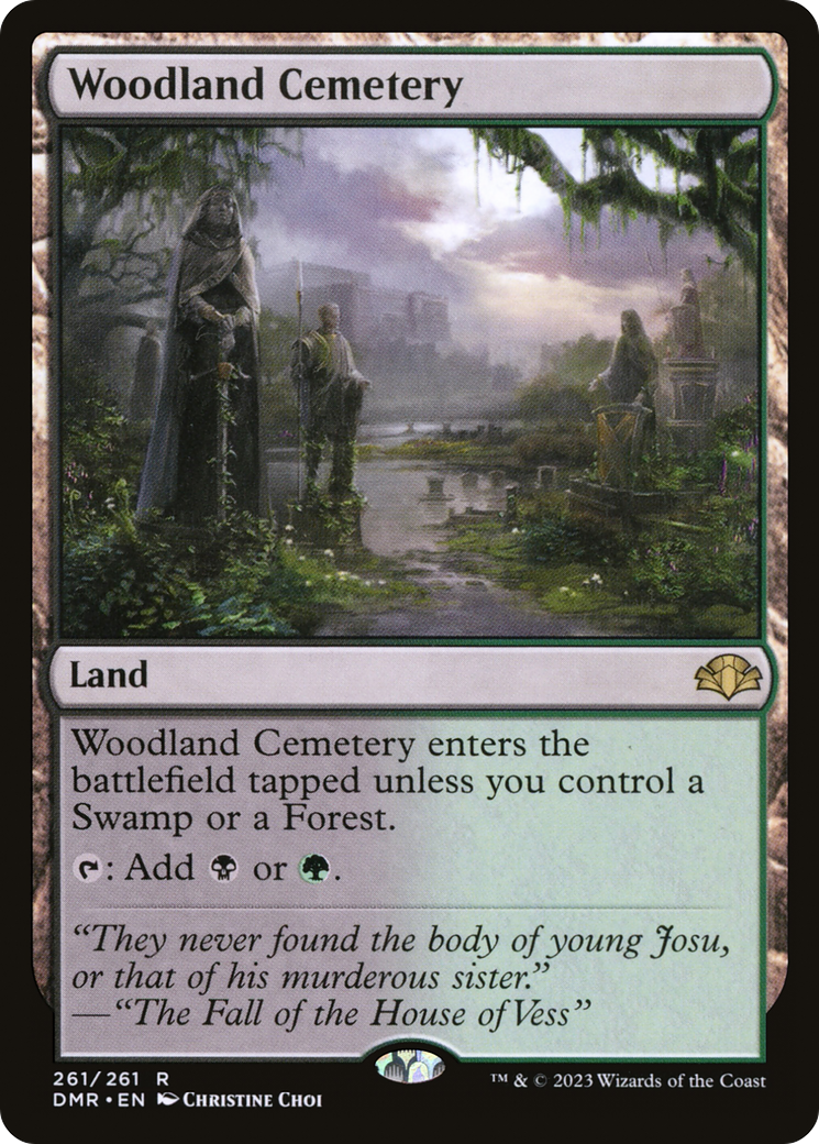 Woodland Cemetery [Dominaria Remastered] | Yard's Games Ltd