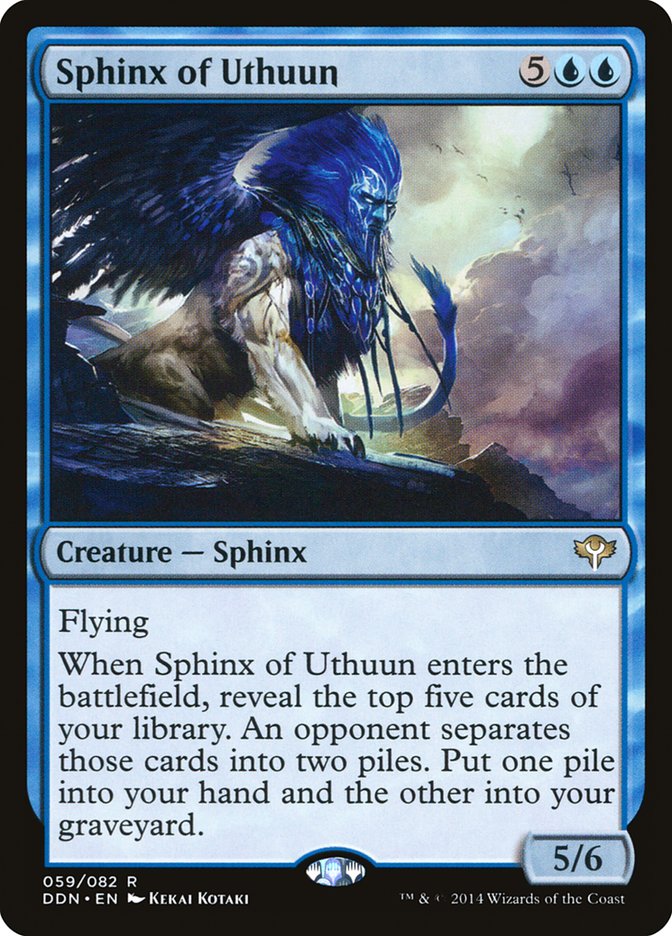 Sphinx of Uthuun [Duel Decks: Speed vs. Cunning] | Yard's Games Ltd