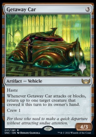 Getaway Car (Promo Pack) [Streets of New Capenna Promos] | Yard's Games Ltd