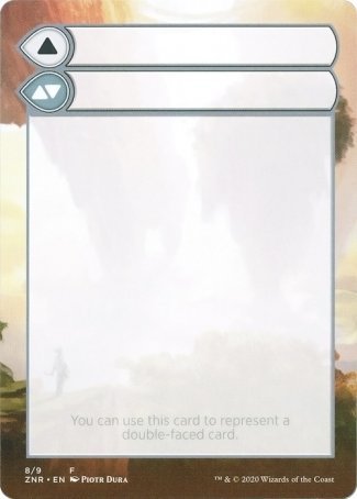 Helper Card (8/9) [Zendikar Rising Tokens] | Yard's Games Ltd