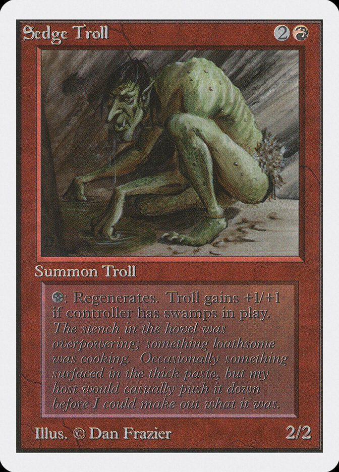 Sedge Troll [Unlimited Edition] | Yard's Games Ltd