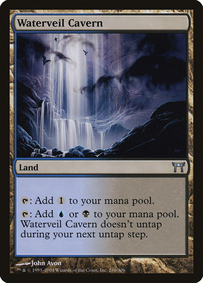 Waterveil Cavern [Champions of Kamigawa] | Yard's Games Ltd