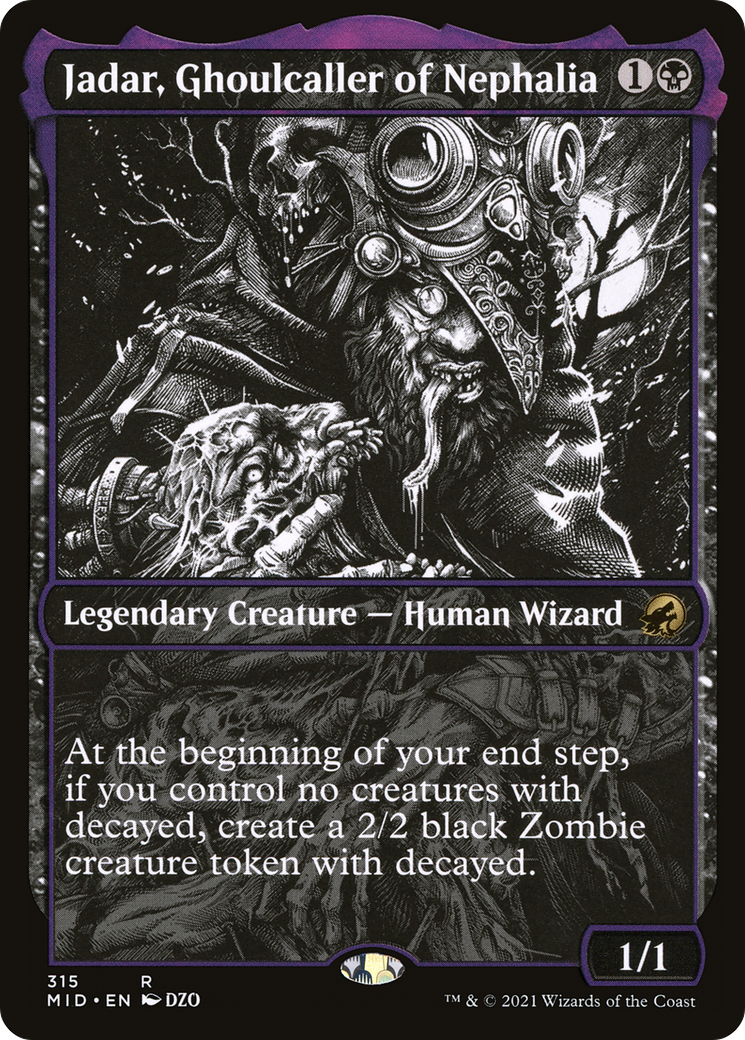 Jadar, Ghoulcaller of Nephalia (Showcase Eternal Night) [Innistrad: Midnight Hunt] | Yard's Games Ltd