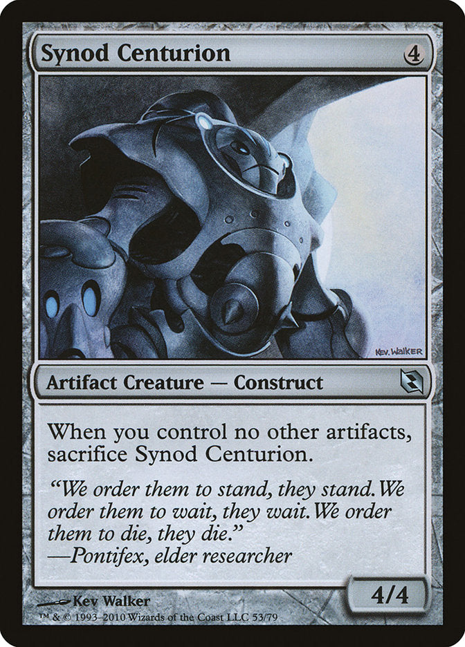 Synod Centurion [Duel Decks: Elspeth vs. Tezzeret] | Yard's Games Ltd