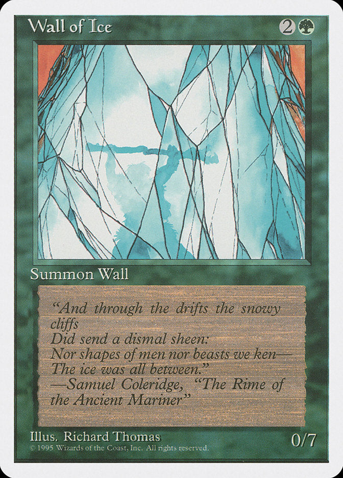 Wall of Ice [Fourth Edition] | Yard's Games Ltd