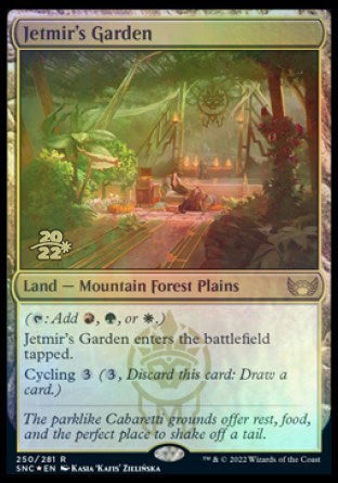 Jetmir's Garden [Streets of New Capenna Prerelease Promos] | Yard's Games Ltd