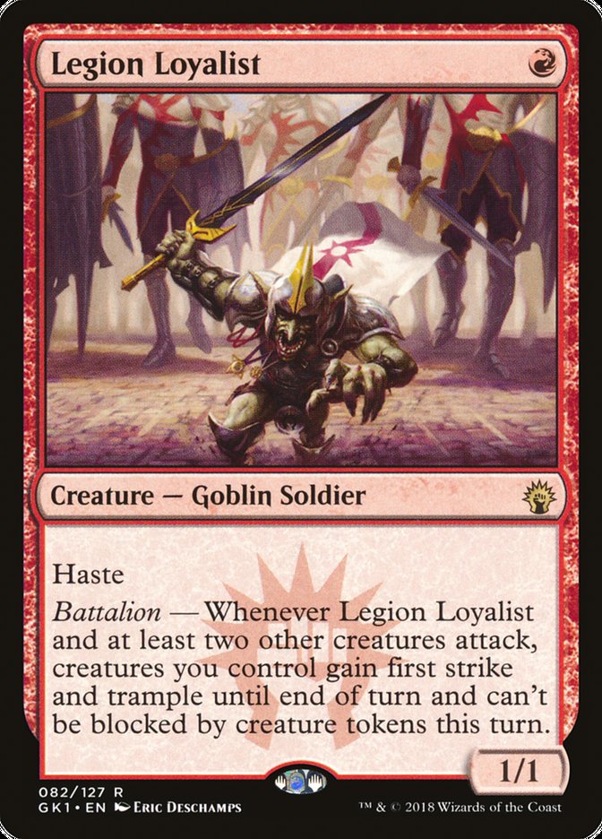 Legion Loyalist [Guilds of Ravnica Guild Kit] | Yard's Games Ltd