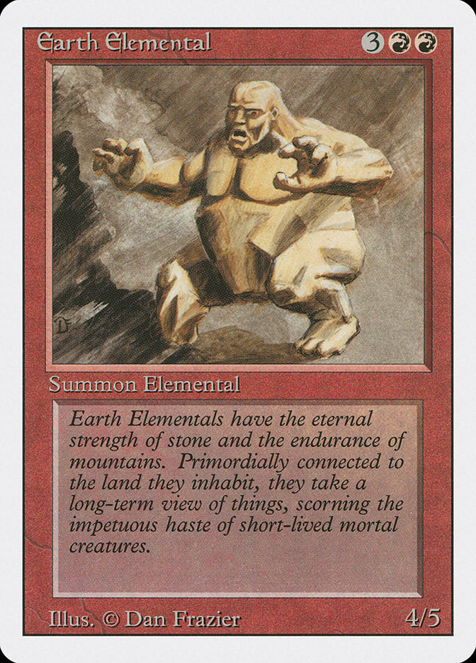 Earth Elemental [Revised Edition] | Yard's Games Ltd