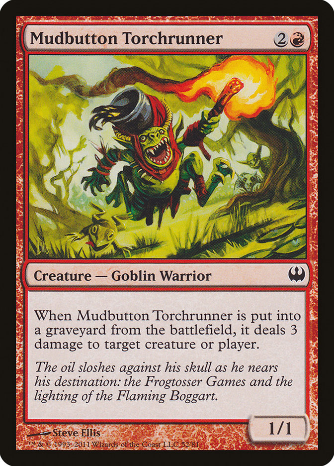 Mudbutton Torchrunner [Duel Decks: Knights vs. Dragons] | Yard's Games Ltd