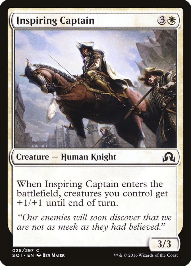 Inspiring Captain [Shadows over Innistrad] | Yard's Games Ltd