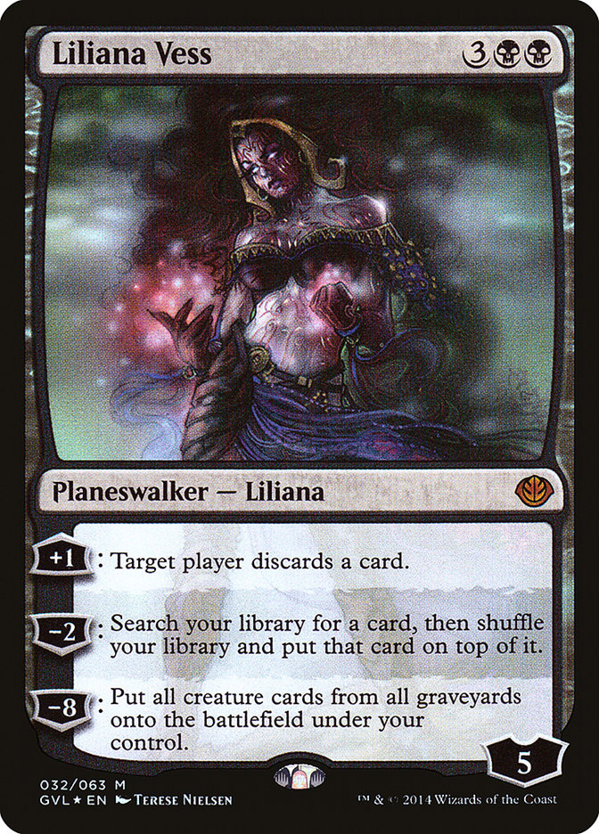 Liliana Vess (Garruk vs. Liliana) [Duel Decks Anthology] | Yard's Games Ltd