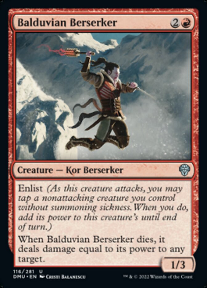 Balduvian Berserker [Dominaria United] | Yard's Games Ltd