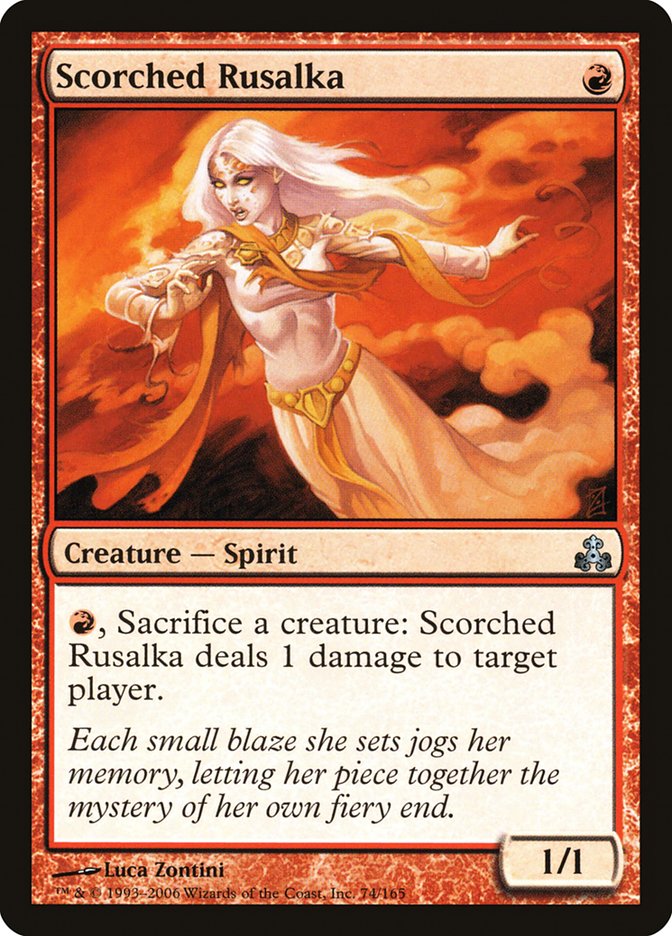 Scorched Rusalka [Guildpact] | Yard's Games Ltd