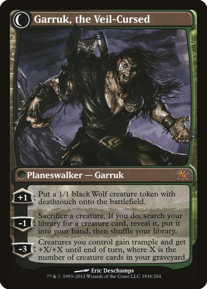 Garruk Relentless // Garruk, the Veil-Cursed [Innistrad] | Yard's Games Ltd