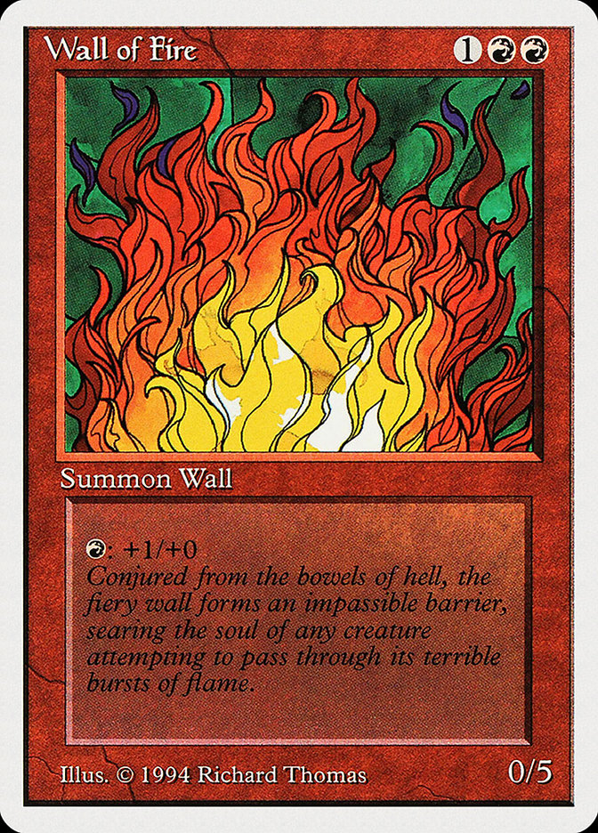 Wall of Fire [Summer Magic / Edgar] | Yard's Games Ltd